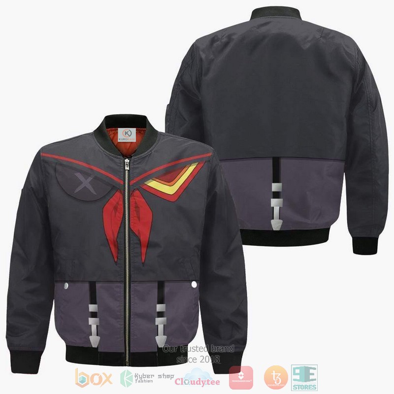 Ryuko Matoi Uniform Kill La Kill Anime Bomber Jacket For Anime Manga Fans