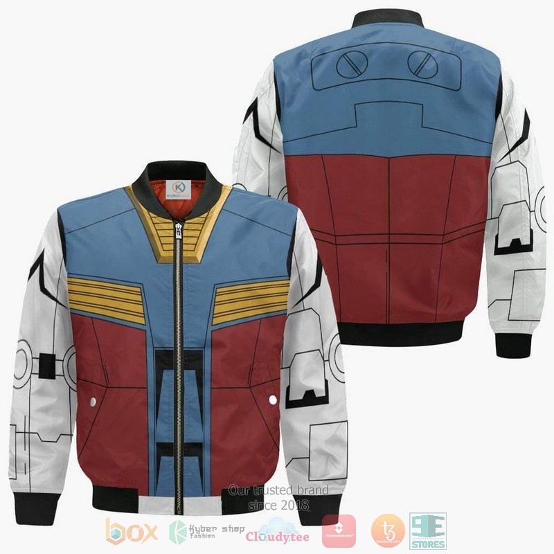 Rx 78 2 Gundam Mobile Suit Anime Bomber Jacket For Anime Manga Fans