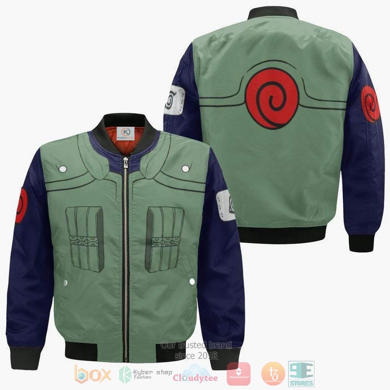 Shikamaru Nara Naruto Anime Bomber Jacket For Anime Manga Fans