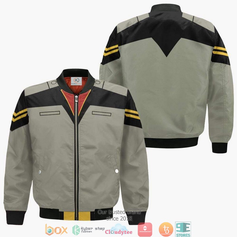 Bright Noa Mobile Suit Gundam Anime 3D Bomber Jacket For Anime Manga Fans