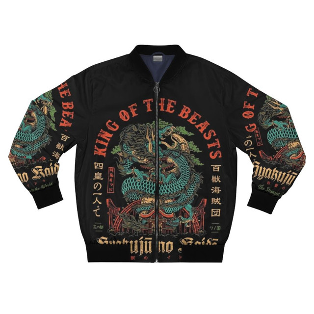 Kaido One Piece Anime Bomber Jacket For Anime Manga Fans