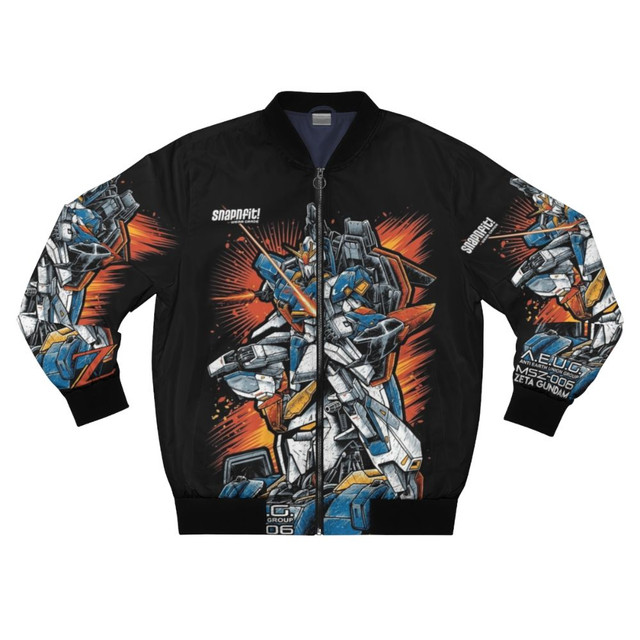 Zeta Gundam Anime Bomber Jacket For Anime Manga Fans