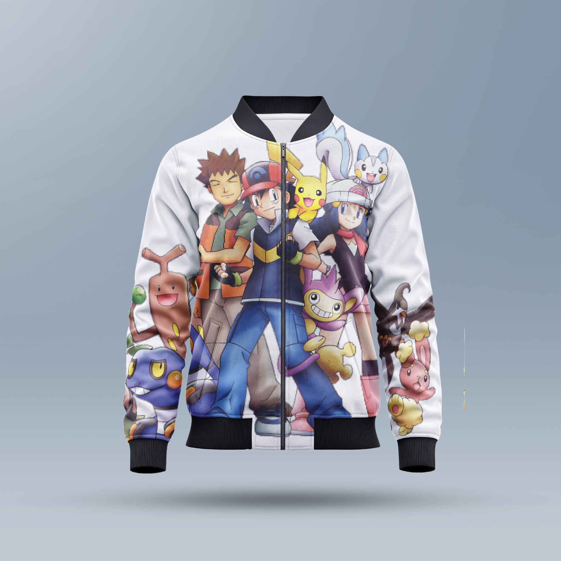 Pokemon Bomber Jacket For Fans For Anime Manga Fans