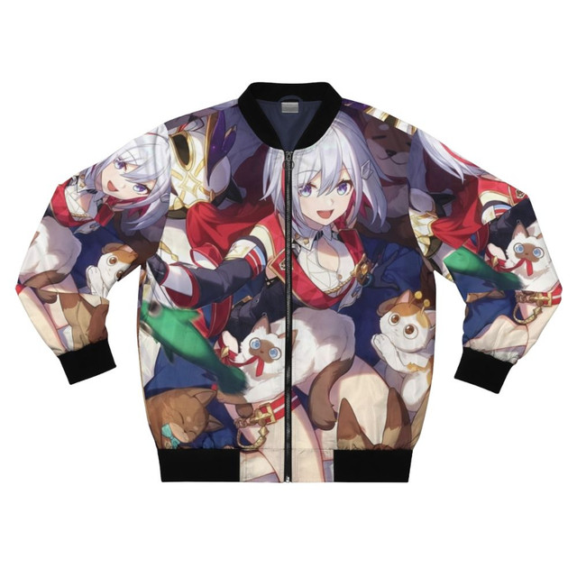 Honkai Star Rail Topaz And Numby Anime Bomber Jacket For Anime Manga Fans