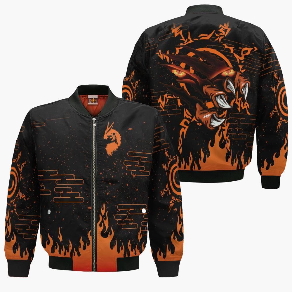 Naruto Clothes Kurama Hoodie Cosplay Costume Nrt Clothes Anime Outfit For Anime Manga Fans