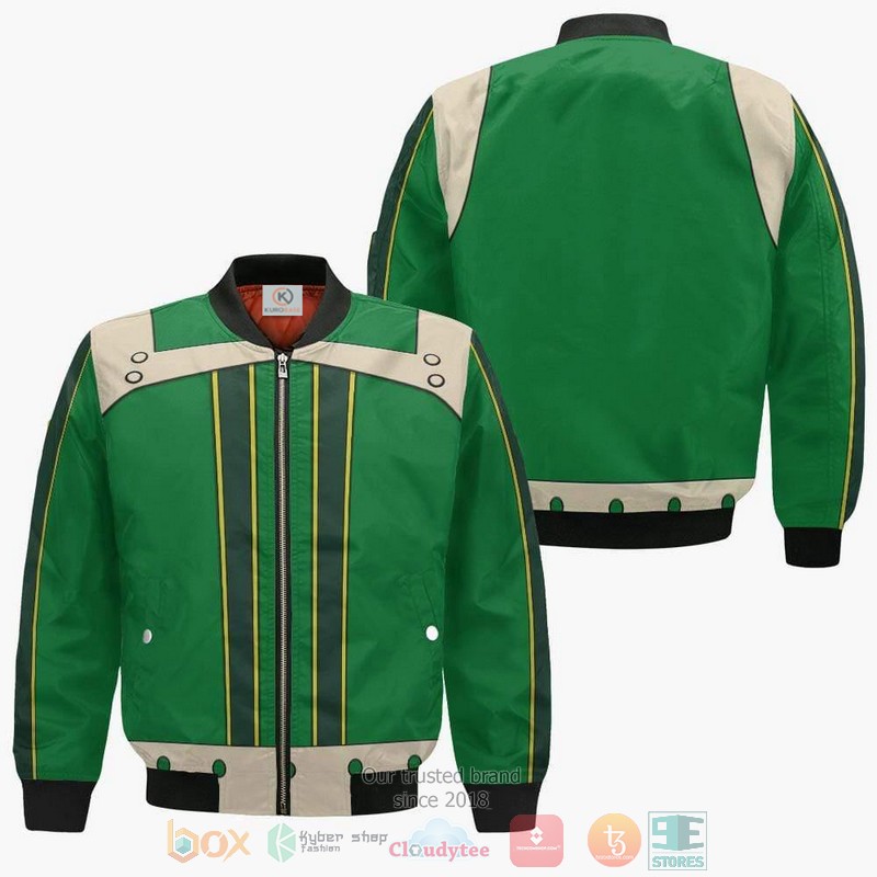 Tsuyu Asui Cosplay Costume My Hero Academia Anime Bomber Jacket For Anime Manga Fans