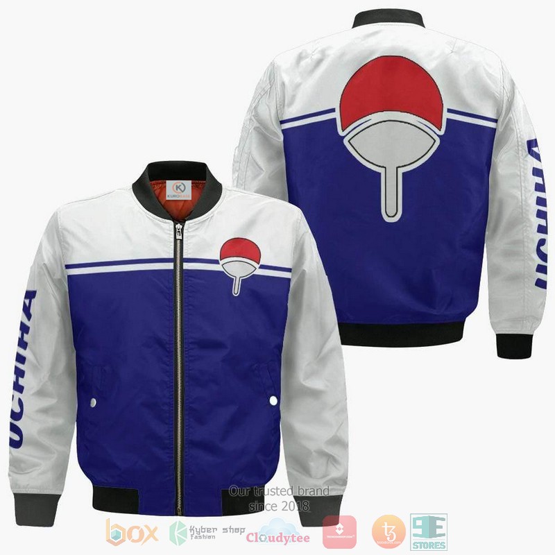 Uchiha Naruto Outfits Anime Bomber Jacket For Anime Manga Fans