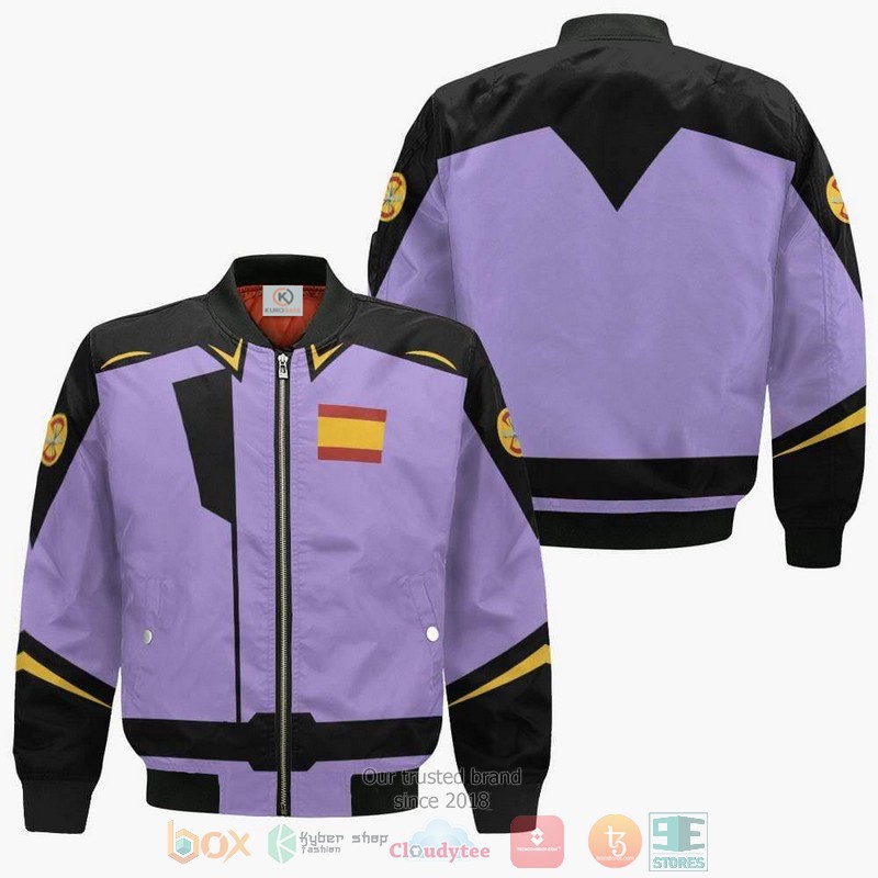 Zaft Uniform Mobile Suit Gundam Anime Cosplay Costume Bomber Jacket For Anime Manga Fans