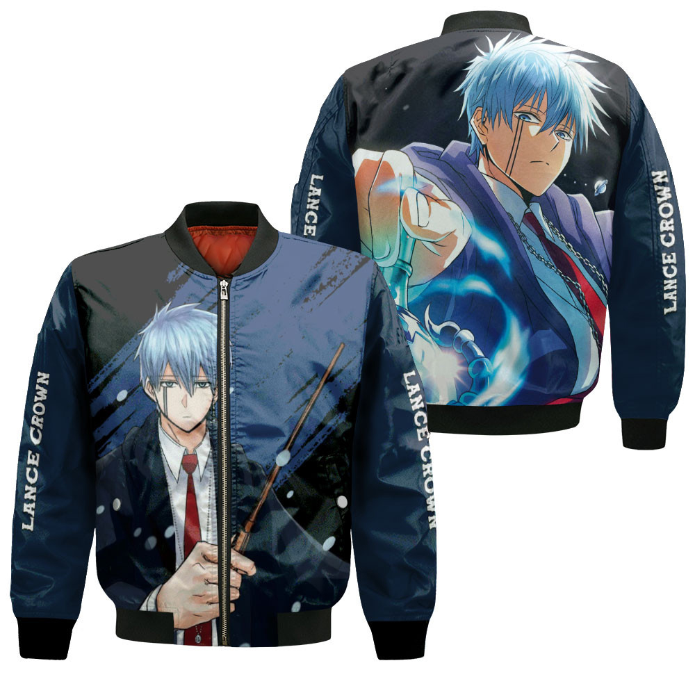 Lance Crown Anime Bomber Jacket For Anime Manga Fans