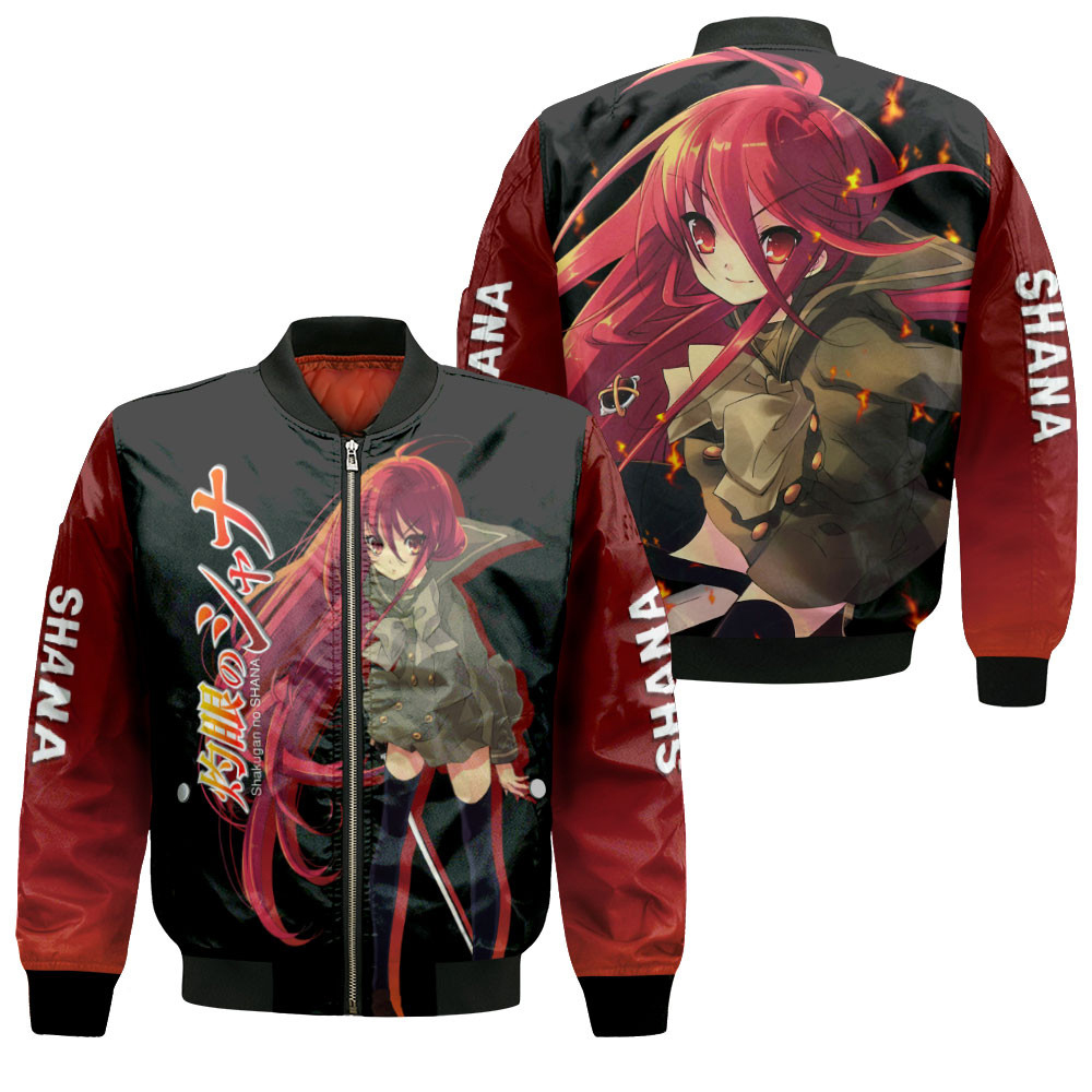 Shana Anime Bomber Jacket For Anime Manga Fans
