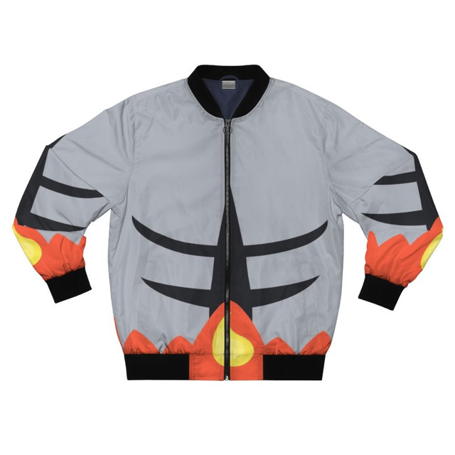 Pokemon Incineroar Fire Bomber Jacket For Anime Manga Fans