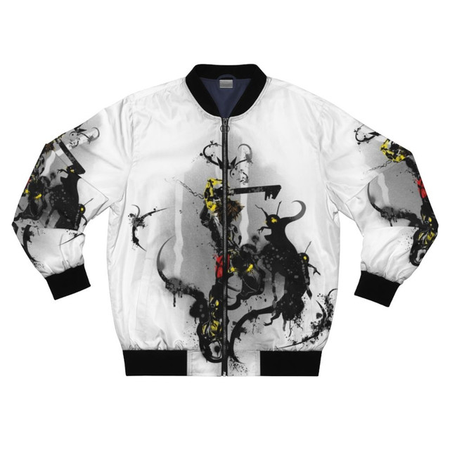 Simple And Clean Bomber Jacket For Kingdom Hearts Fans For Anime Manga Fans
