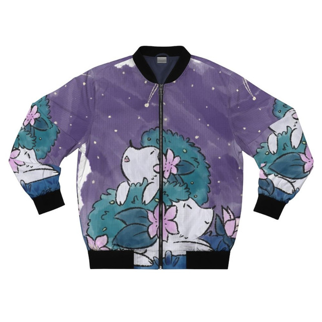 Shaymin Pokemon Bomber Jacket For Anime Manga Fans