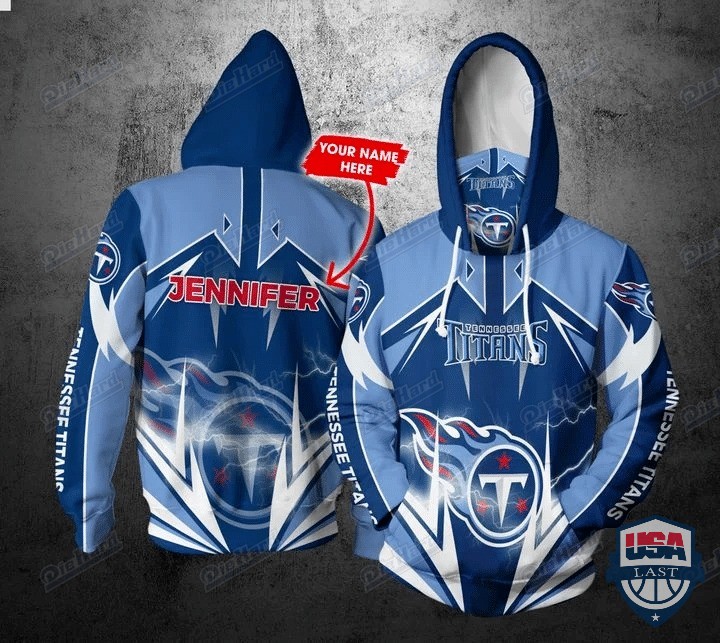 Nfl Tennessee Titans 3D Mask Hoodie Custom Name Personalized Fan Gear For Men And Women