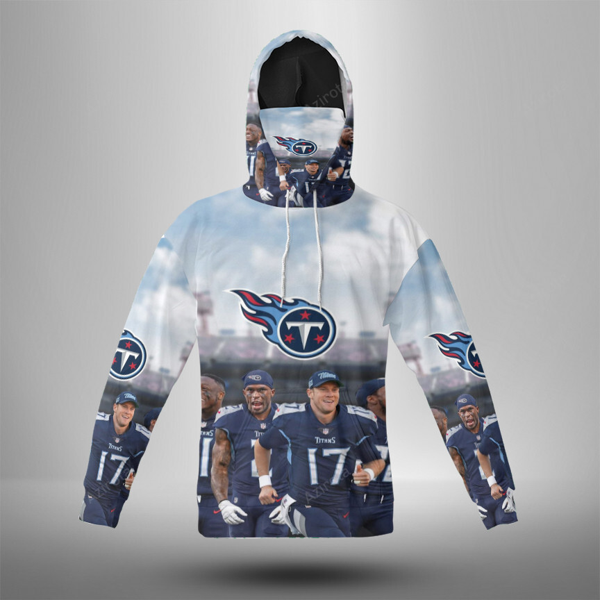 Tennessee Titans Players1 3D Mask With Hoodie For Men And Women Nfl Fans Gear
