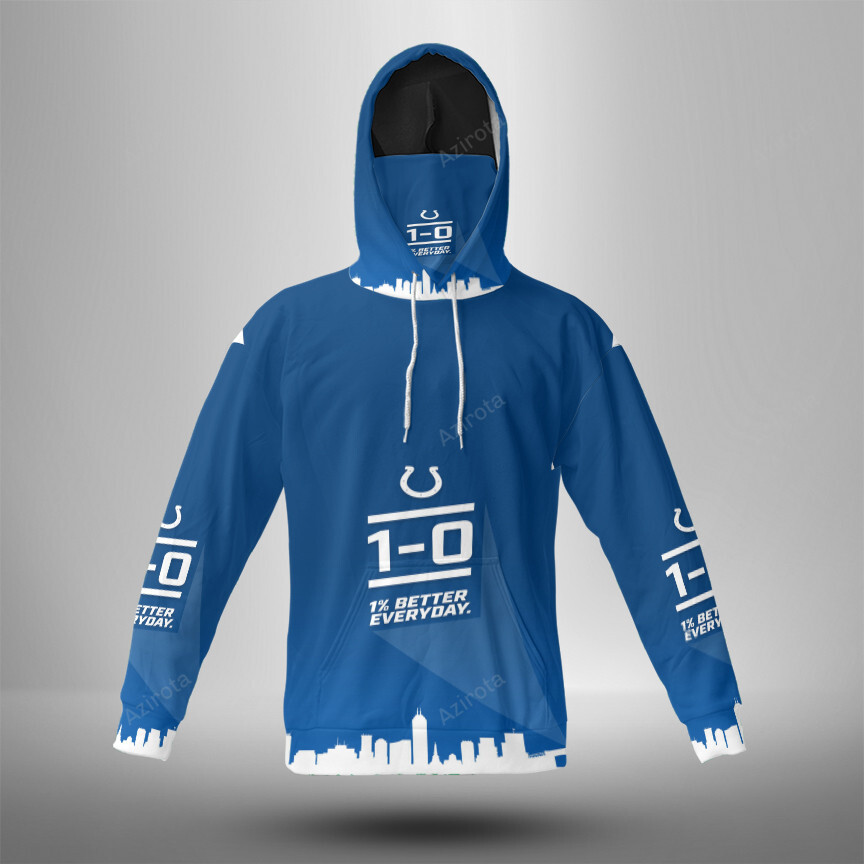 Indianapolis Colts Better Everyday 3D Mask Hoodie For Men And Women Nfl Fans Gear