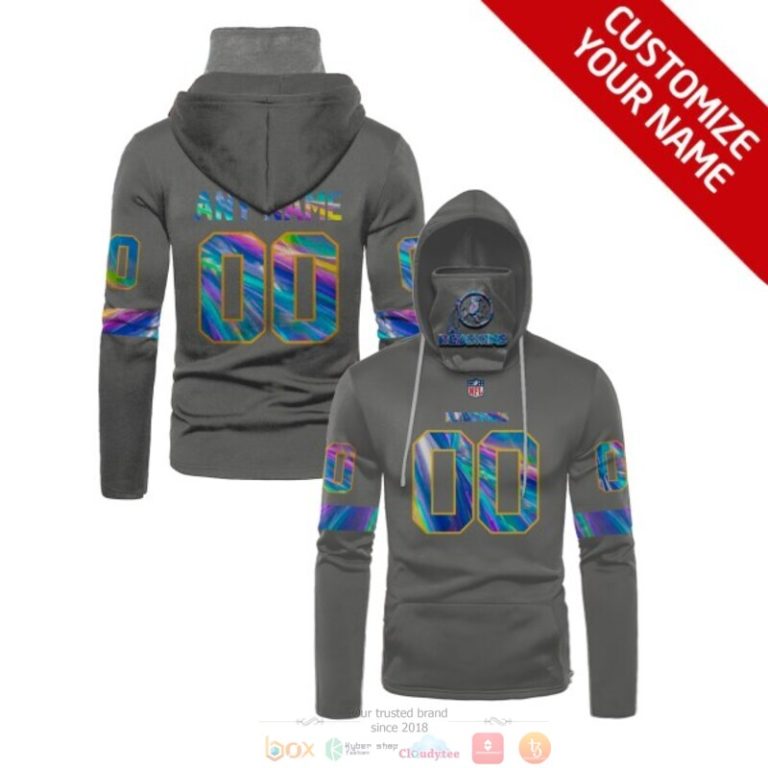 Personalized Nfl Washington Redskins Gey Custom 3D Hoodie Maskmask Hoodie Unique Game Day Fan Apparel