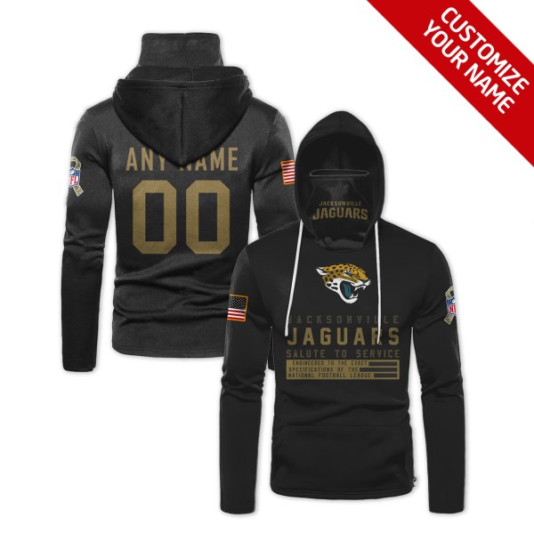 Personalized Nfl Jacksonville Jaguars Black 3D Hoodie Maskmask Hoodie Unique Game Day Fan Apparel