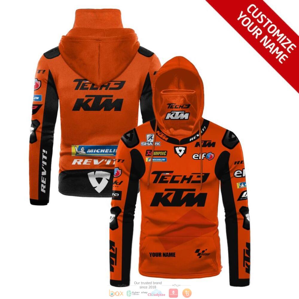 Official Personalized Tech3 Ktm Custom 3D Hoodie Mask For Men & Women Fans
