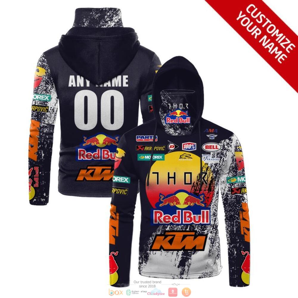 Personalized Thor Red Bull Ktm Custom 3D Hoodie Mask For Men & Women Fans