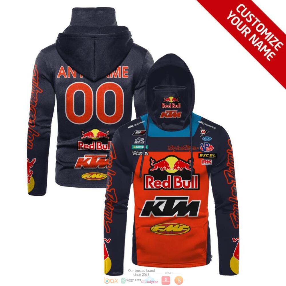 Personalized Red Bull Ktm Fmf Custom 3D Hoodie Mask For Men & Women Fans