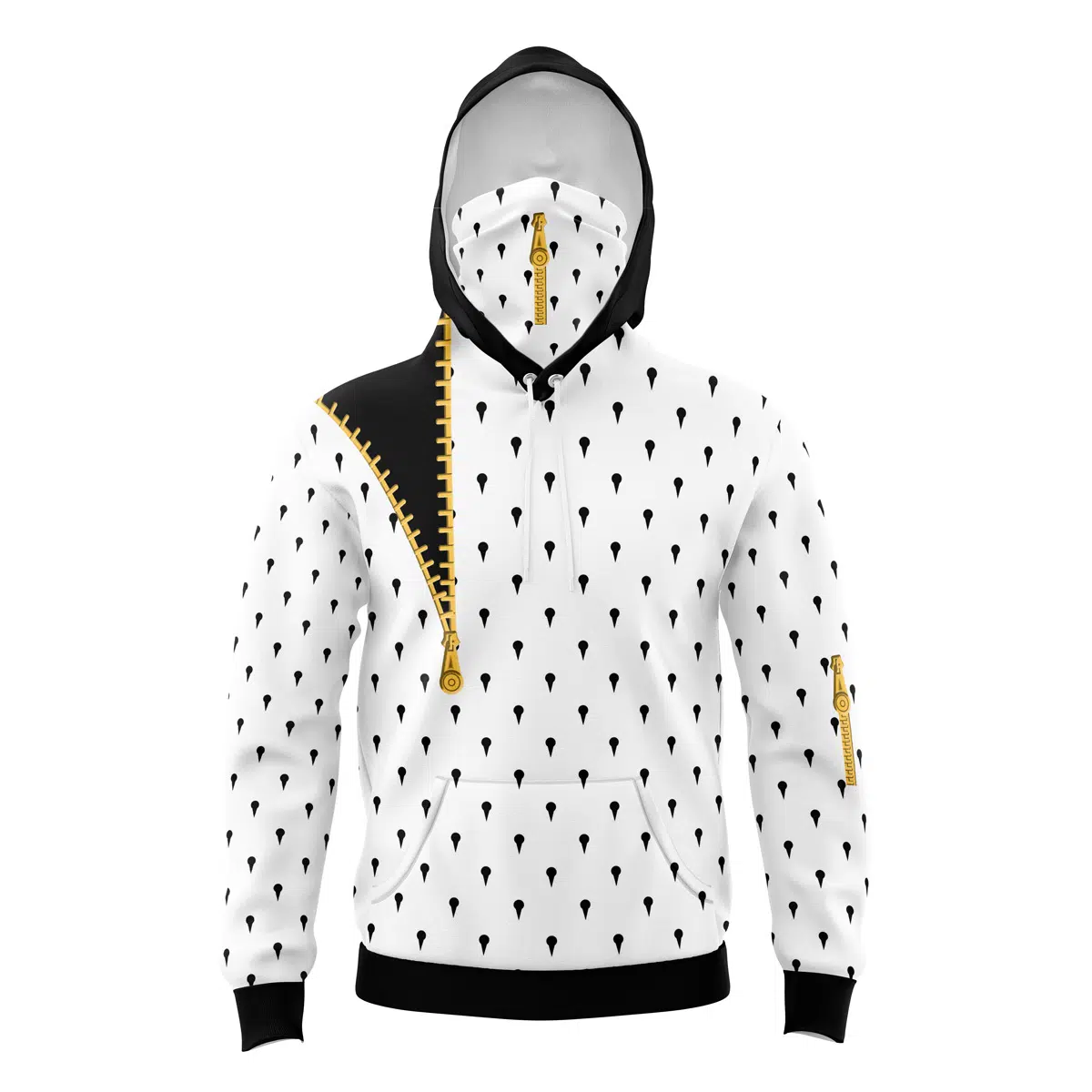 Bruno Buccirati Jojos Bizarre Adventure 3D Mask Hoodie For Men Women And Kids