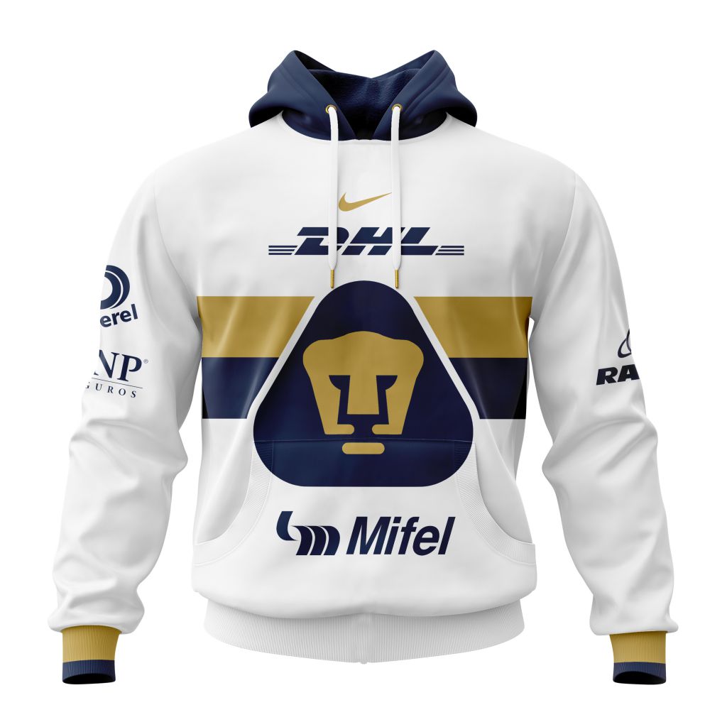Liga Mx Pumas Unam Personalized 2026 Home Performance 3D Hoodie