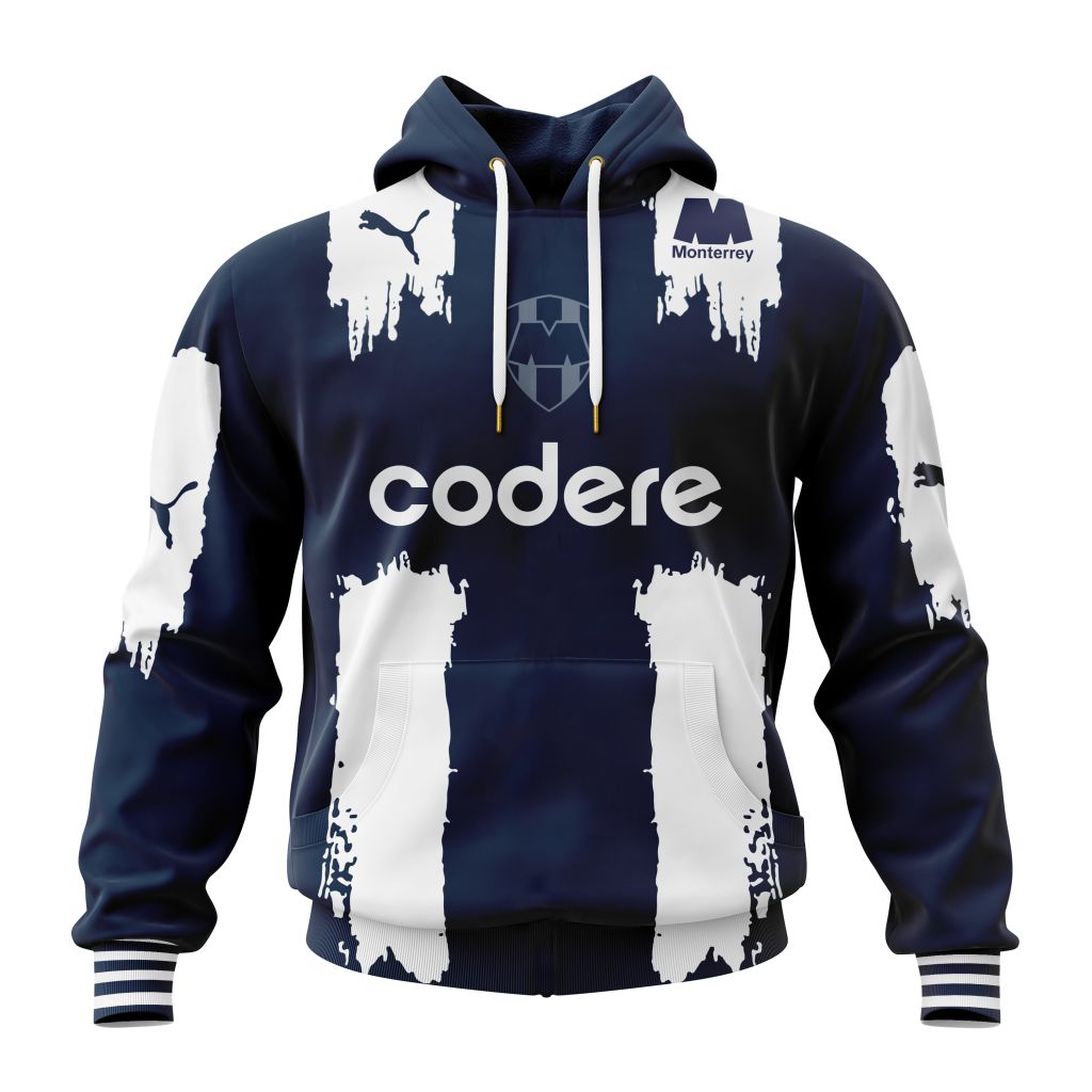 Liga Mx C.F. Monterrey Personalized2025 Fifa Club World Championship Performance Hoodie