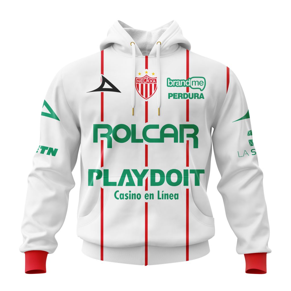 Liga Mx Club Necaxa Personalized 25/26 Home Performance Hoodie