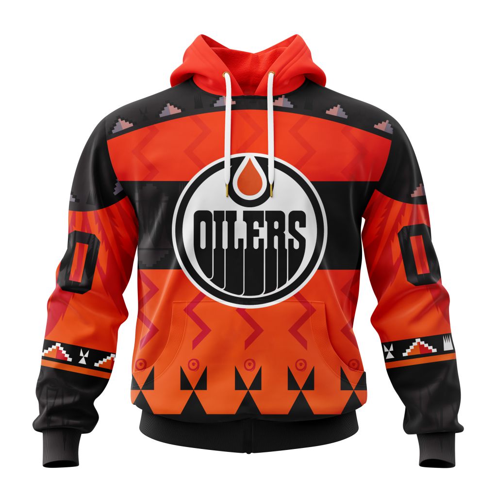 Nhl Edmonton Oilers Special Orange Shirt National Day For Truth And Reconciliation Performance Hoodie