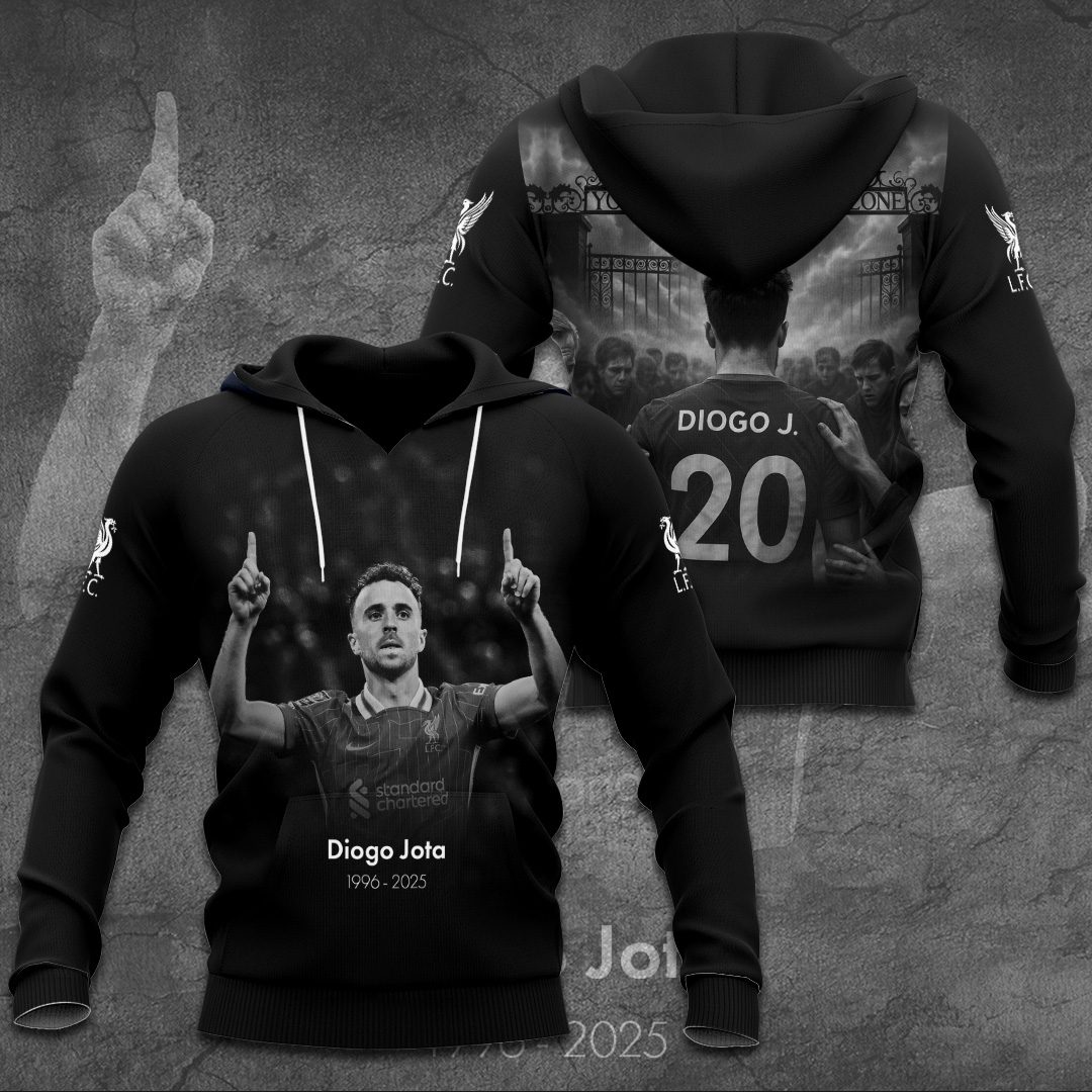 Liverpool Fc X Diogo Jota Rest In Peace Performance Hoodie