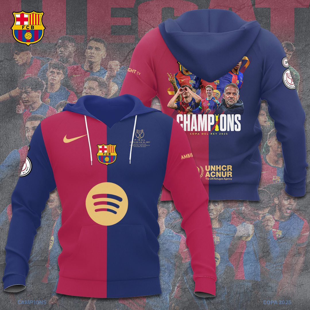 2025 Fc Barcelona Performance Hoodie For Sport Fans