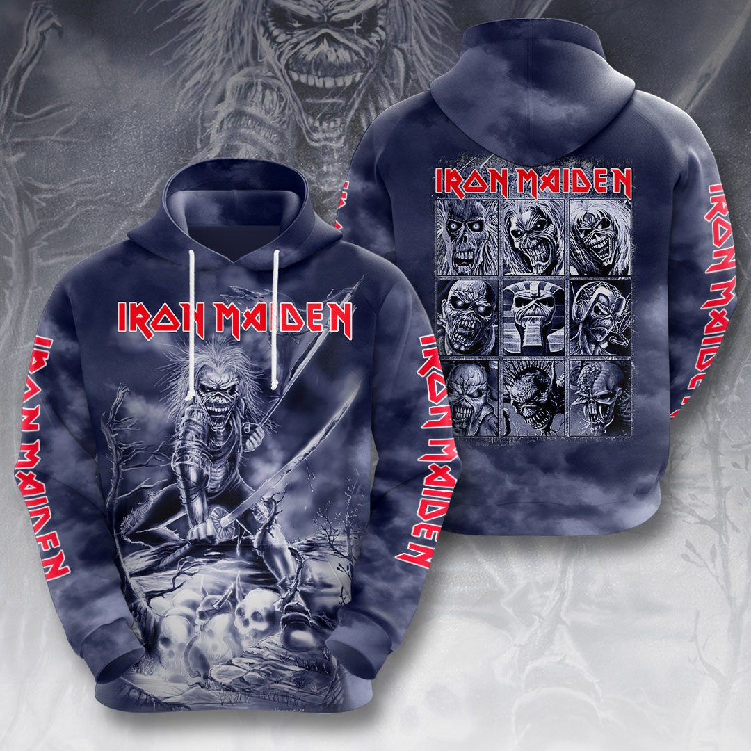 Irma Iron Maiden Performance 3D Hoodie For Sport Fans