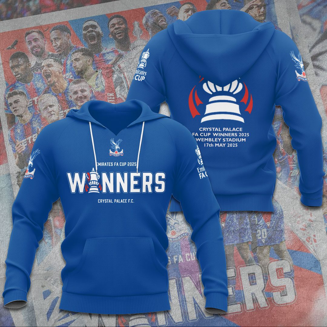 2025 Crystal Palace Champions Fc Performance Hoodie