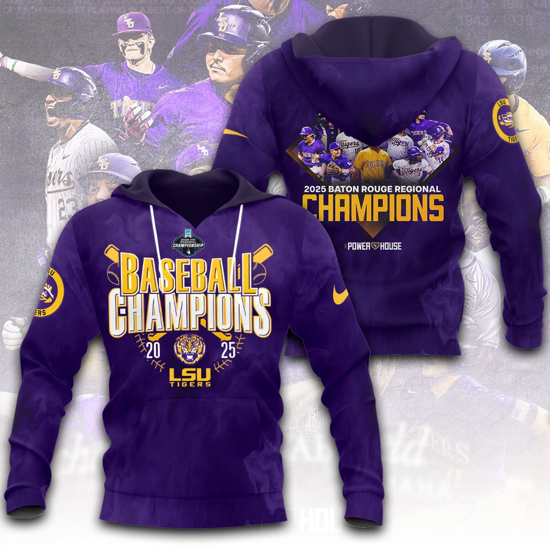 Lsu Tigers Baseball Performance Hoodie For Sport Fans