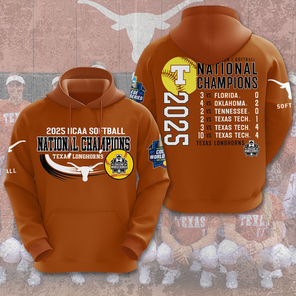 Texas Longhorns Women Softball Performance Hoodie For Sport Fans
