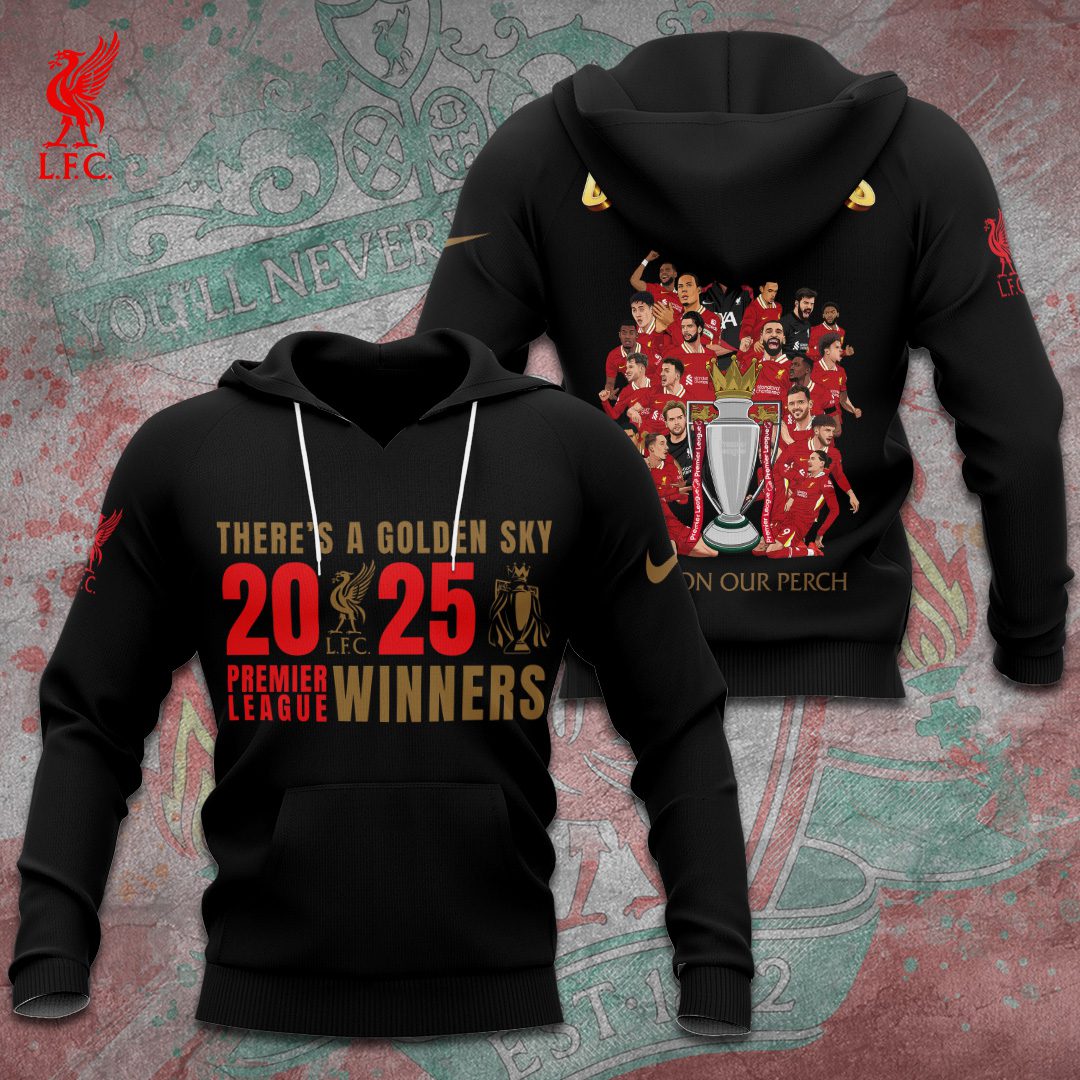 Liverpool Fc Champion Premier League Performance Hoodie 2025
