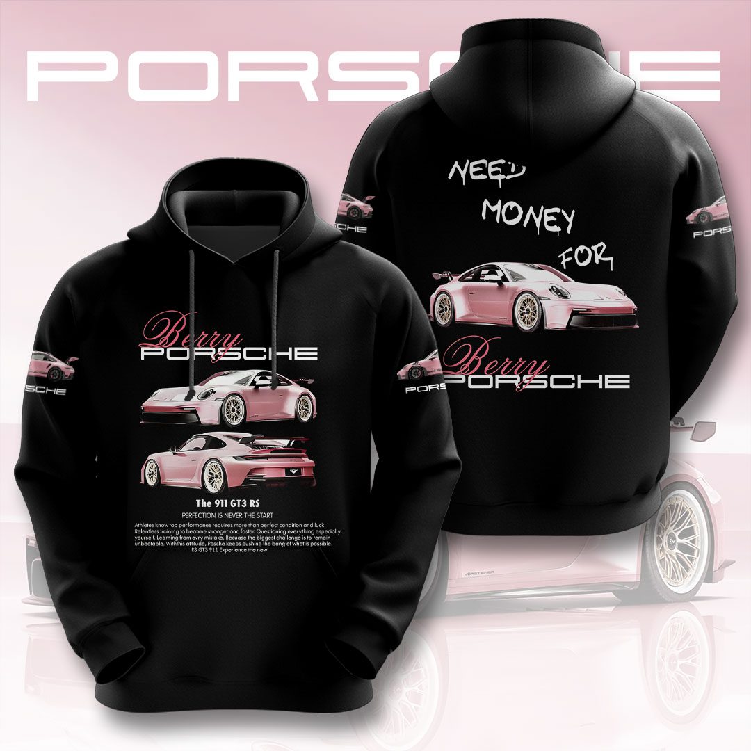 Porsche Performance Hoodie For Sport Fans