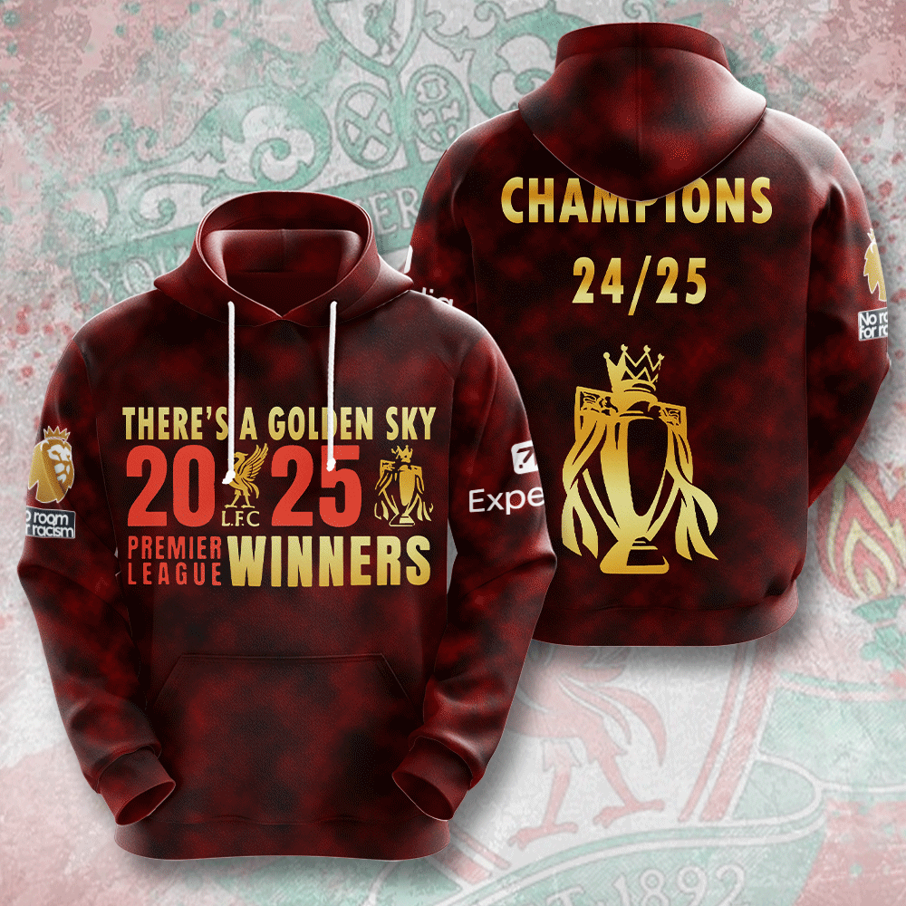 Liverpool Fc Champions Premier League Performance Hoodie 2025