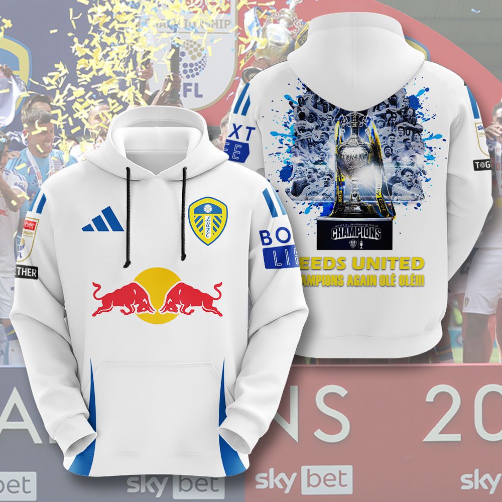 Leeds X Red Bulls Champions United Performance Hoodie
