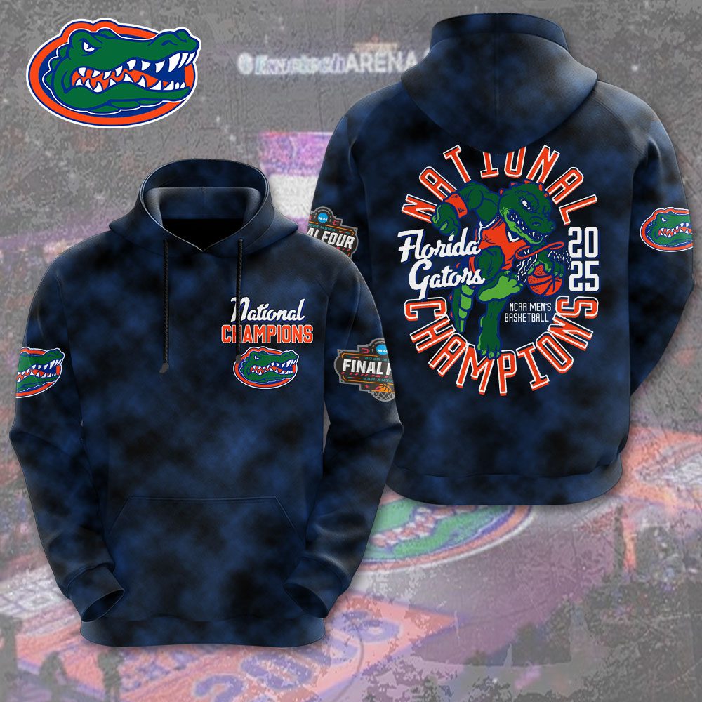 Florida Gators Men Basketball National Champion March Madness 2025 Hoodie For Fan