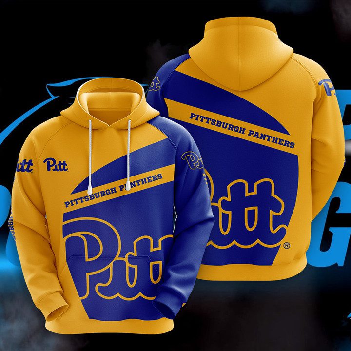 Ncaa Pittsburgh Panthers 3D Hoodie For Sport Fans