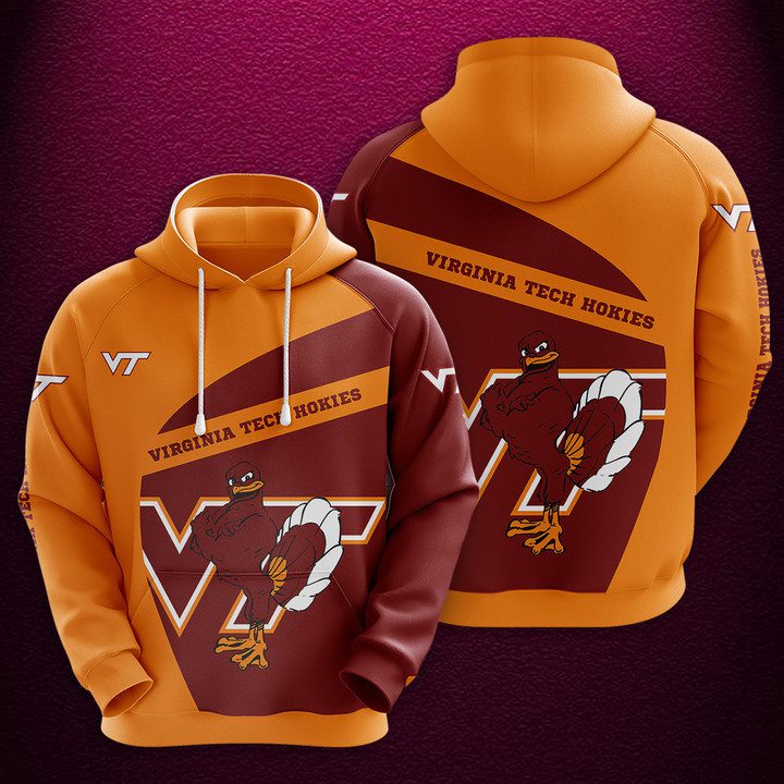 Ncaa Virginia Tech Hokies 3D Hoodie For Sport Fans