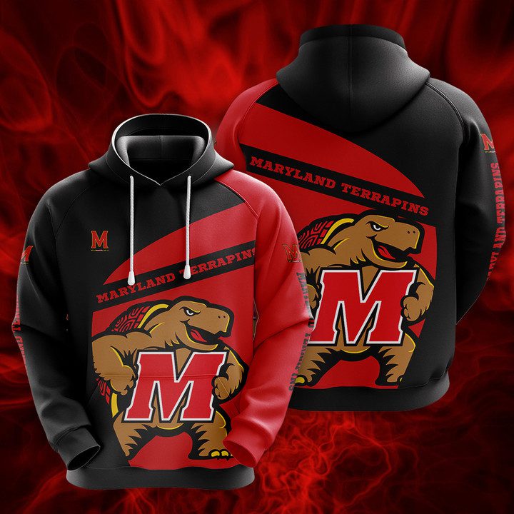 Ncaa Maryland Terrapins 3D Hoodie For Sport Fans