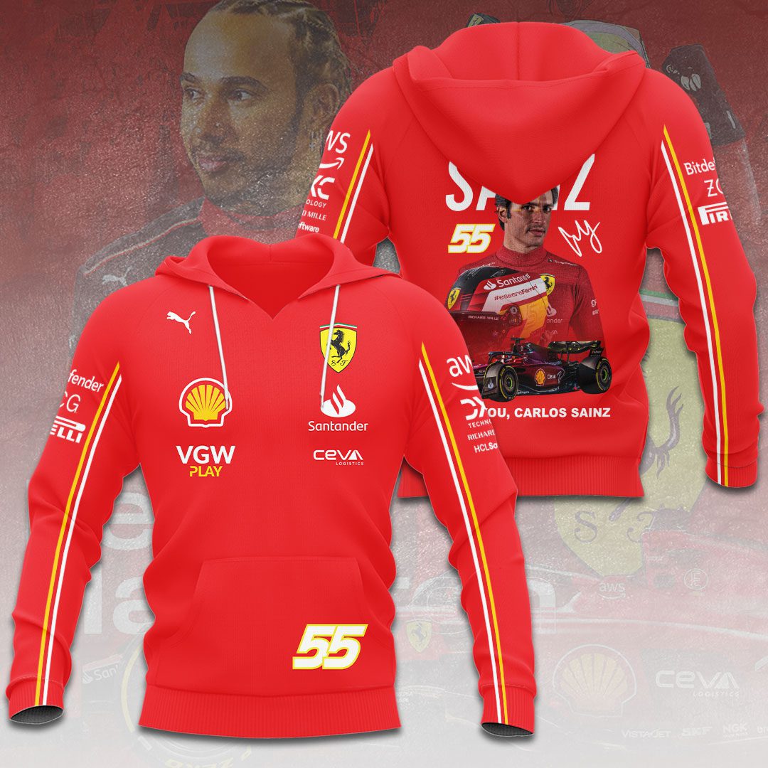 Scuderia Ferrari X Carlos Sainz Performance Hoodie
