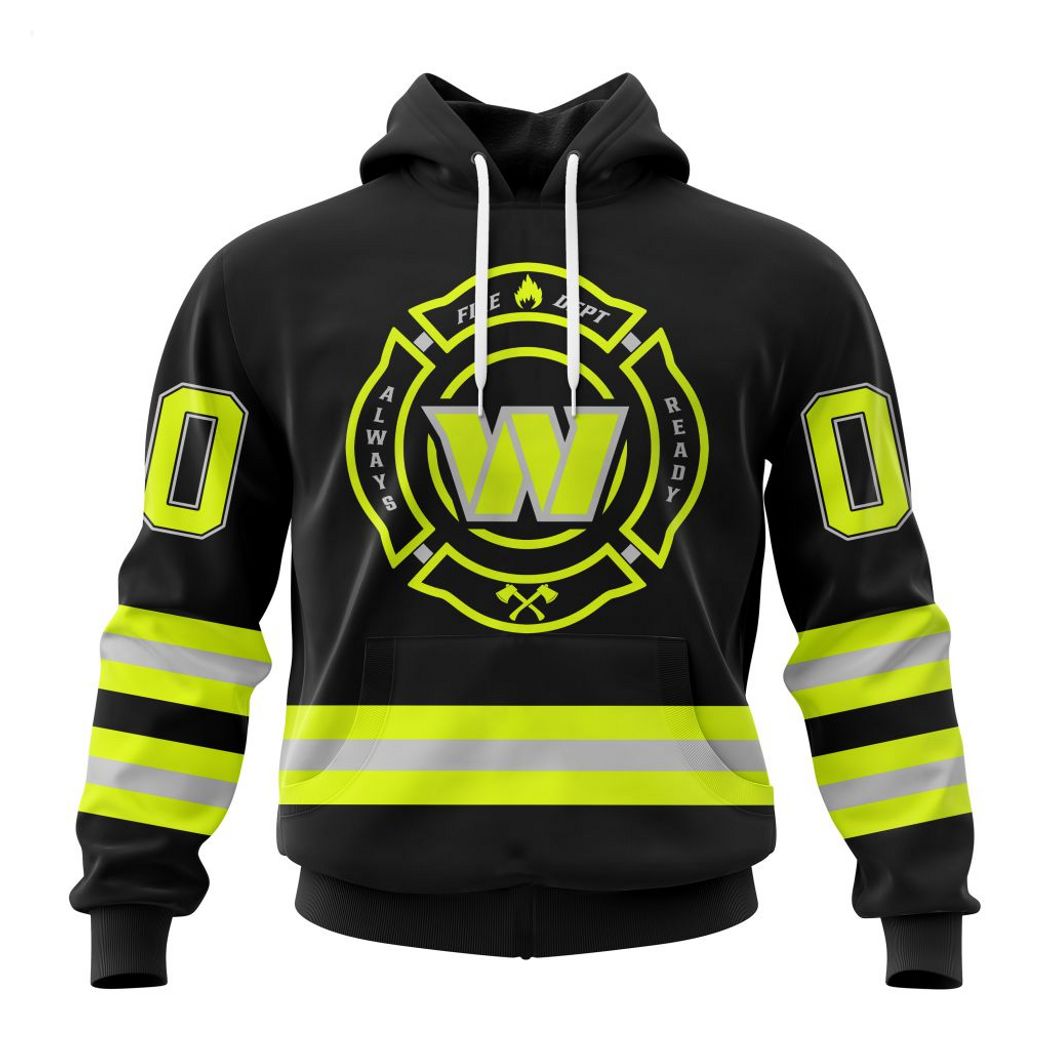 Washington Commanders Nfl Firefighter First Responders Appreciation Night 3D Hoodie