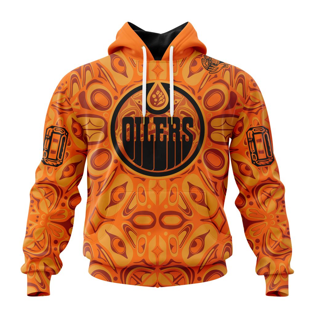 Nhl Edmonton Oilers Special National Day For Truth And Reconciliation Design Hoodie