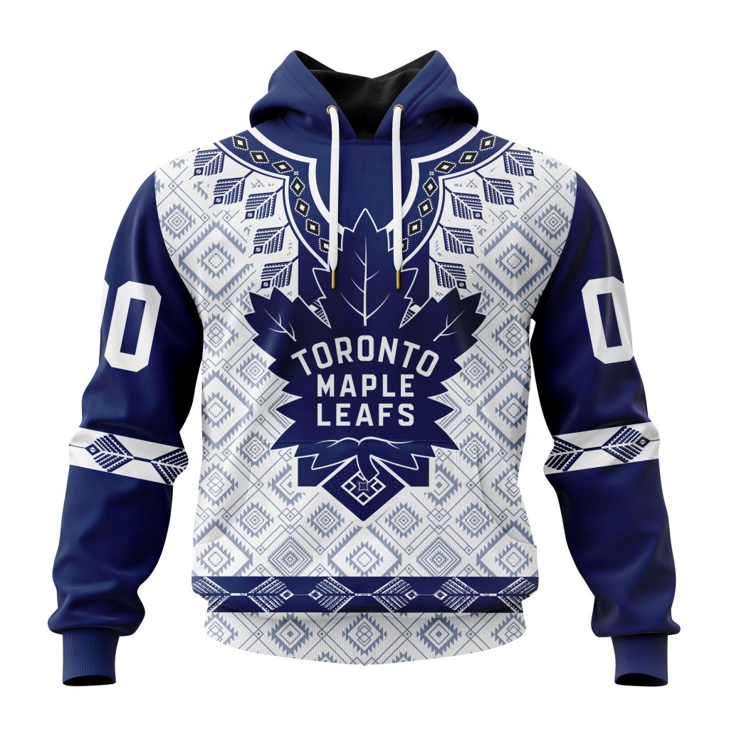 Nhl Toronto Maple Leafs Special Native Heritage Design Hoodie 3D All Over Print
