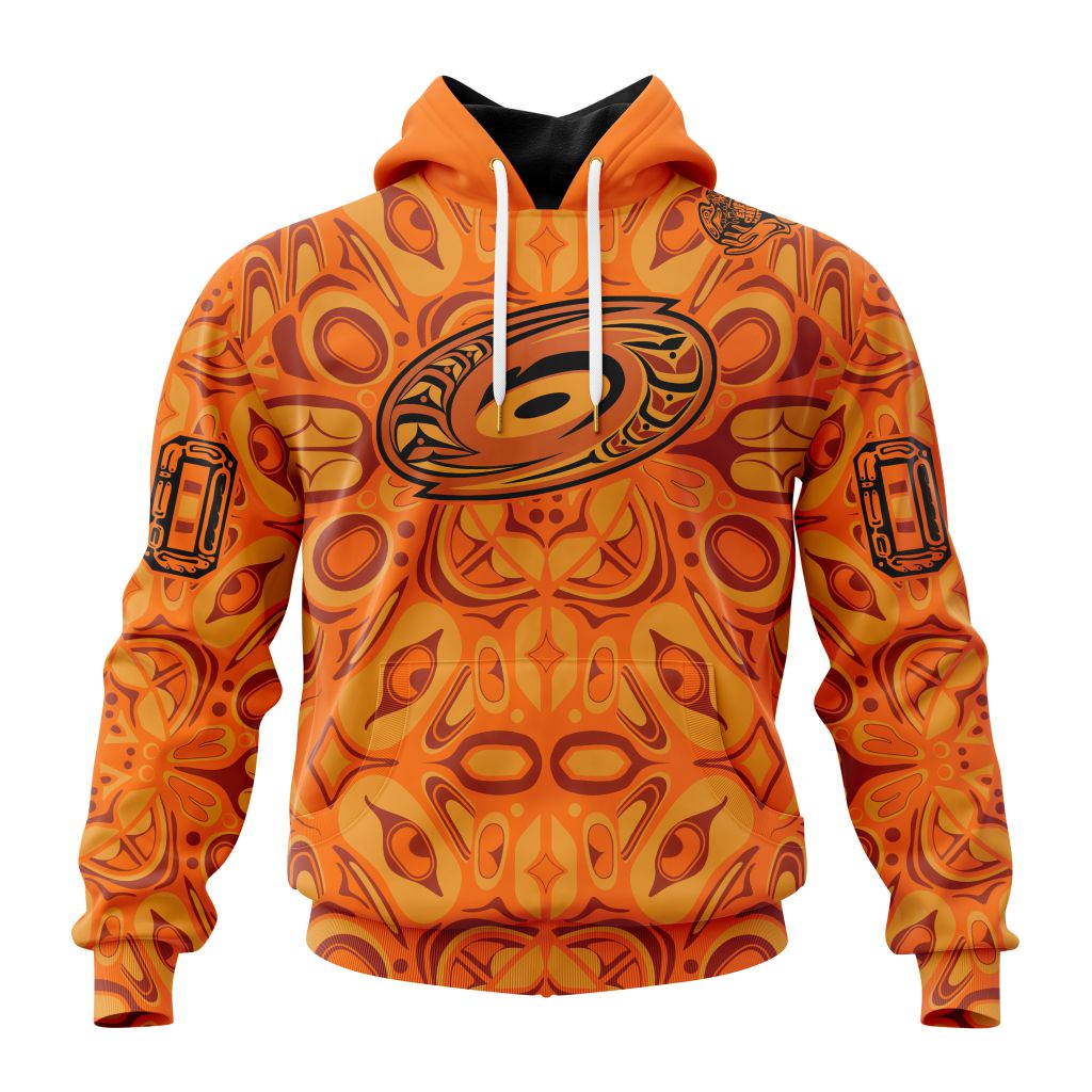 Nhl Carolina Hurricanes Special National Day For Truth And Reconciliation Design Hoodie