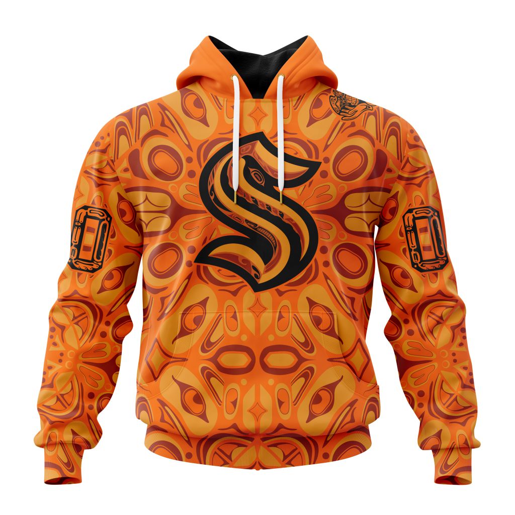Nhl Seattle Kraken Special National Day For Truth And Reconciliation Design Hoodie